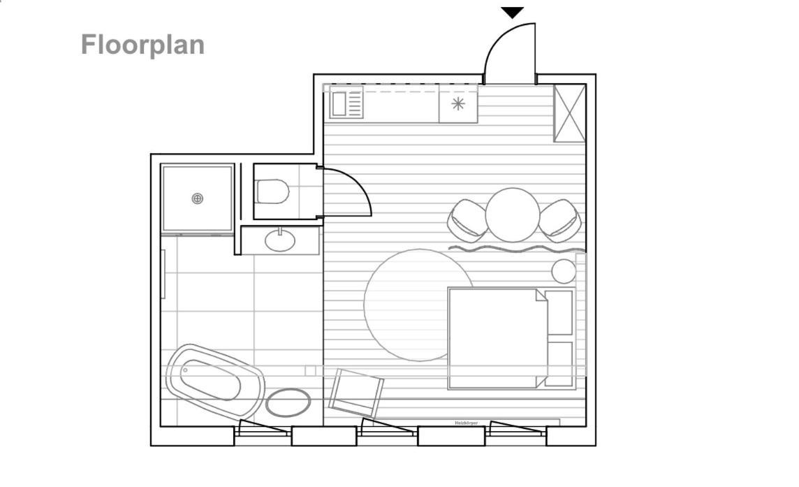 Zentrale 1-Zimmer-Ferienwohnung Mit Digitalem Check In Hof  Exteriér fotografie